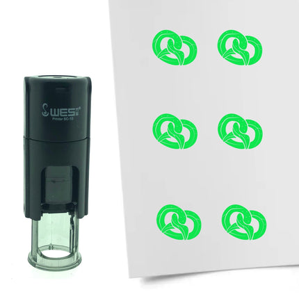 Tampon encreur bretzel - Ø10 mm