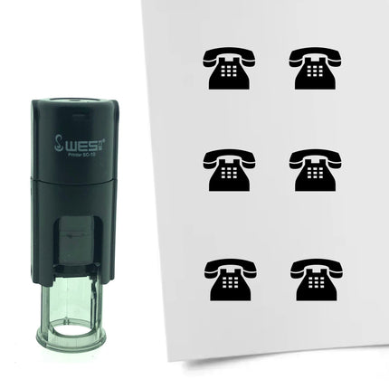 Tampon encreur téléphone - Ø10 mm