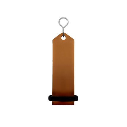 Porte-clés hôtel Boomerang - aluminium -  100 x 30 mm - par pièce