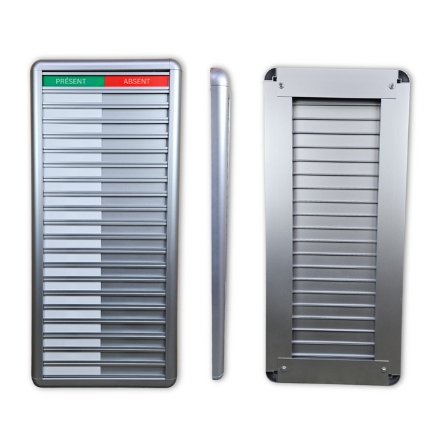 Tableau de présence et d’absence - 20 personnes ‘Présent-Absent’