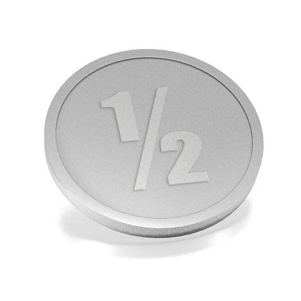 Jetons pour buvette 1/2 - Ø29 mm - 250 pièces