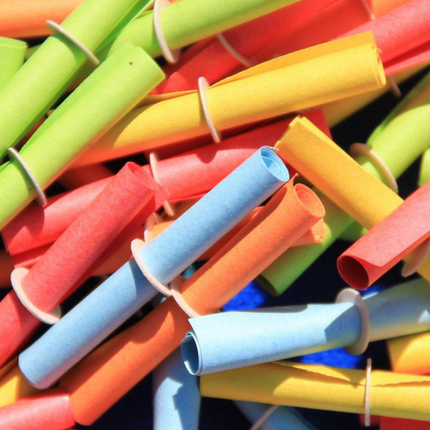 Papillotes tombola numérotés