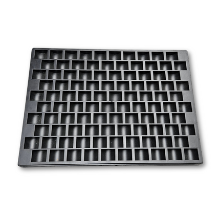 Casier de rangement plastique résistant pour 1000 jetons Ø 25-29 mm