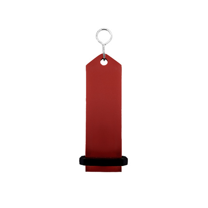 Porte-clés hôtel Boomerang - aluminium -  100 x 30 mm - par pièce