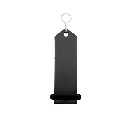 Porte-clés hôtel Boomerang - aluminium -  100 x 30 mm - par pièce