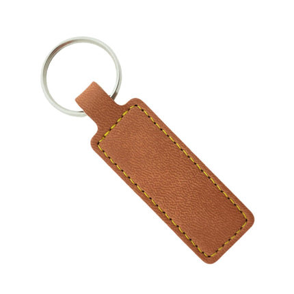 Porte-clés en cuir ou cuir synthétique - 23 x 59 mm - par pièce