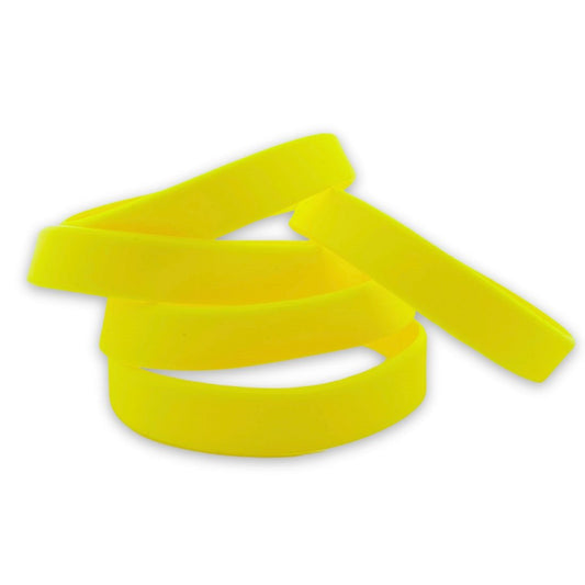 Bracelets en silicone vierge - par pièce