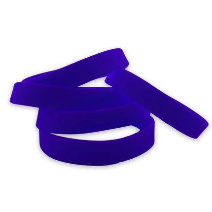 Bracelets en silicone vierge - par pièce