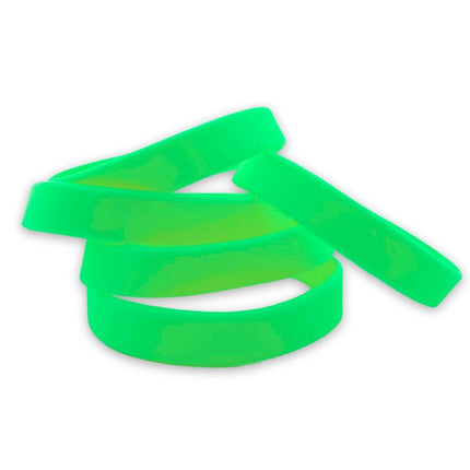 Bracelets en silicone vierge - par pièce
