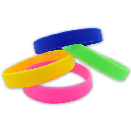 Bracelets en silicone vierge - par pièce