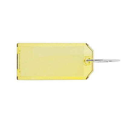 Porte-clés plexiglas -75 x 31 mm - par pièce
