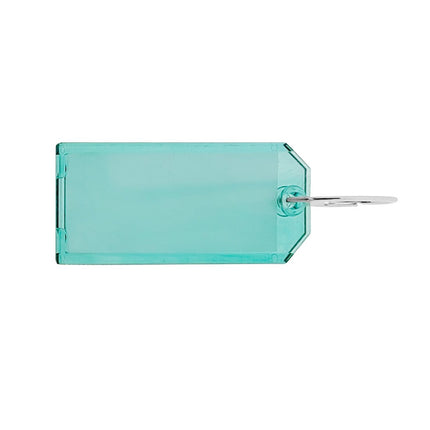 Porte-clés plexiglas -75 x 31 mm - par pièce