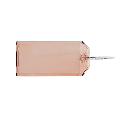 Porte-clés plexiglas -75 x 31 mm - par pièce