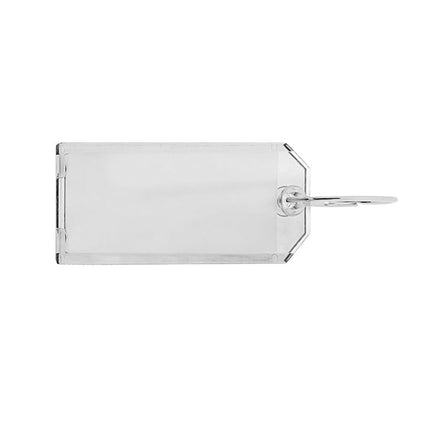 Porte-clés plexiglas -75 x 31 mm - par pièce