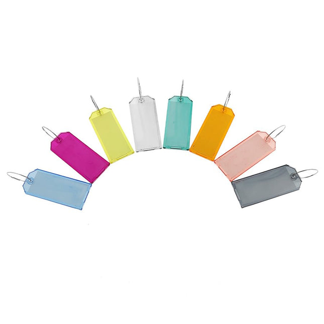 Porte-clés plexiglas -75 x 31 mm - par pièce