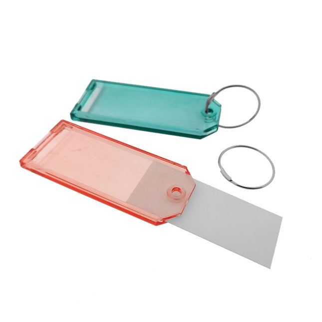Porte-clés plexiglas -75 x 31 mm - par pièce
