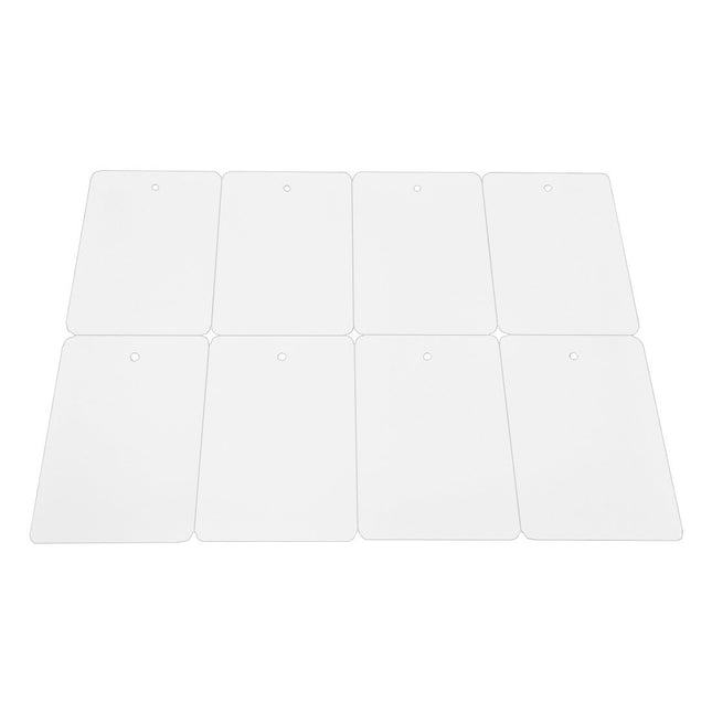Étiquettes à suspendre blanches PET - 105 x 74,2 mm - 800 étiquettes