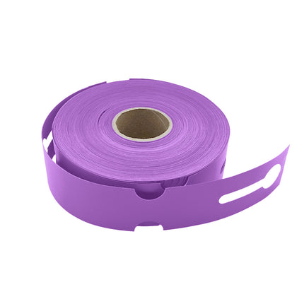 Étiquettes à boucle pour bacs E2 - 260 x 50 mm - en violet - pour imprimante transfert thermique sur rouleau - 500 étiquettes