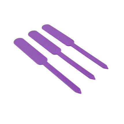 Étiquettes à piquer PVC - 120 x 15 mm - 100 étiquettes