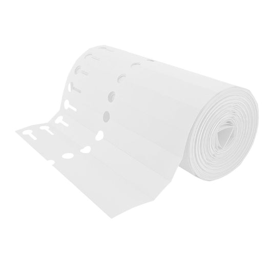 Étiquettes à boucle PVC sur rouleau - 200 x 20 mm - 1000 étiquettes