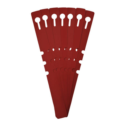 Étiquettes à boucle - 210 x 20 mm - 100 étiquettes