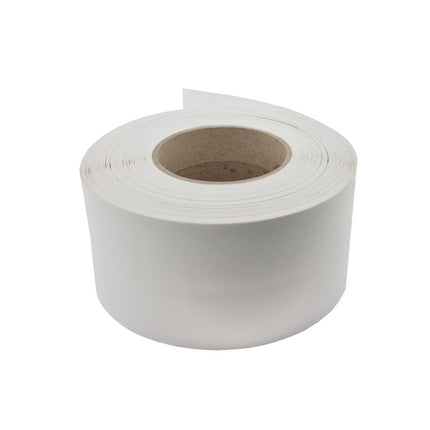 Étiquettes à boucle blanches Giant - 381 x 75 mm - pour imprimante transfert thermique - 250 étiquettes sur rouleau