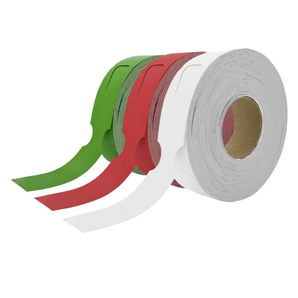 Étiquettes à boucle - 279 x 48 mm -  avec détection métallique - 500 étiquettes sur rouleau