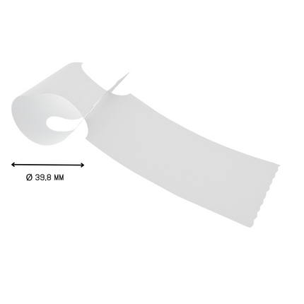 Étiquettes à boucle - 279 x 48 mm -  avec détection métallique - 500 étiquettes sur rouleau