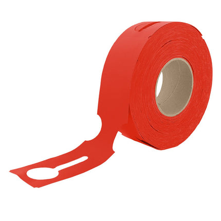 Grandes étiquettes à boucle sur rouleau - 273,5 x 59 mm - pour imprimante transfert thermique - 500 étiquettes