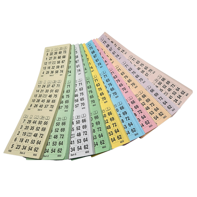Bloc Bingo - 3000 tickets