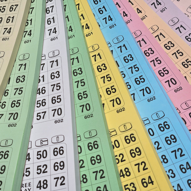 Bloc Bingo - 3000 tickets