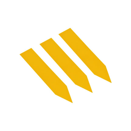 Étiquettes à piquer PVC - 60 x 13 mm - 100 étiquettes