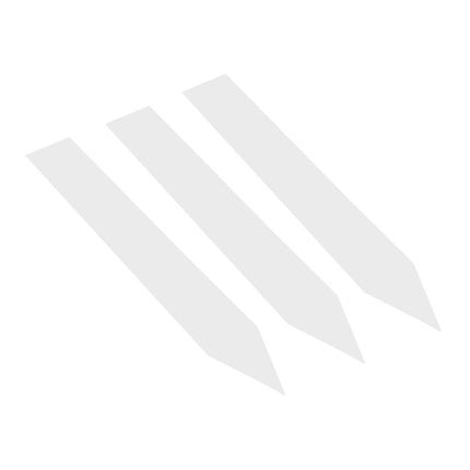 Étiquettes à piquer PVC - 120 x 20 mm - 100 étiquettes