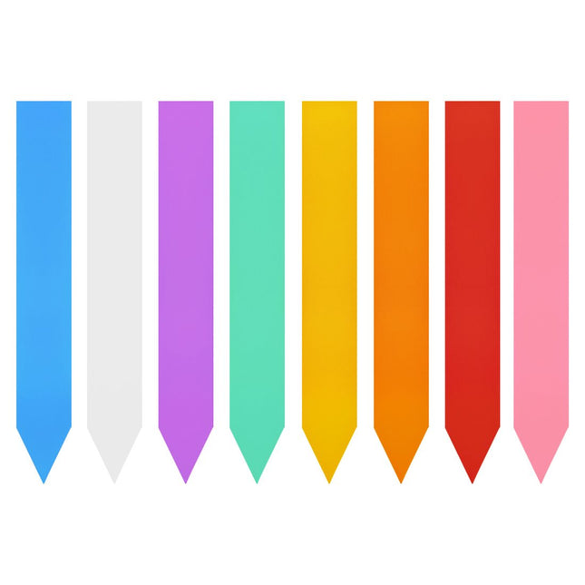 Étiquettes à piquer PVC - 140 x 20 mm - 100 étiquettes