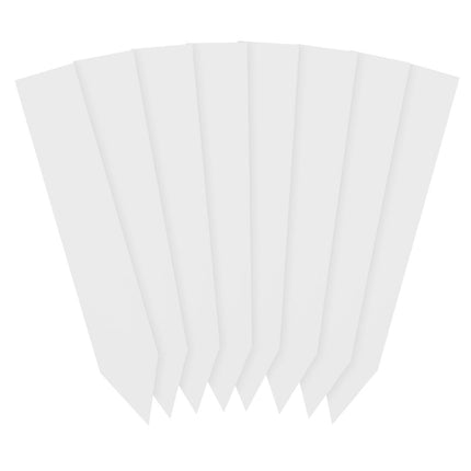 Étiquettes à piquer PVC - 120 x 20 mm - 50 étiquettes