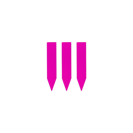 Étiquettes à piquer PVC - 50 x 10 mm - 100 étiquettes