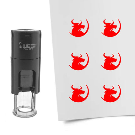 Tampon encreur taureau - Ø10 mm