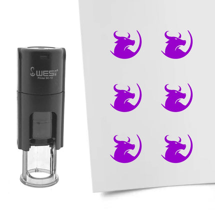 Tampon encreur taureau - Ø10 mm