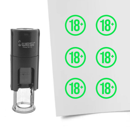 Tampon encreur 18+ - Ø10 mm