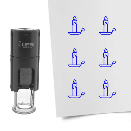 Tampon encreur bougie - Ø10 mm