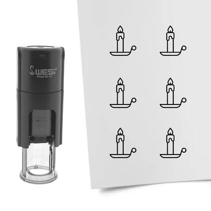 Tampon encreur bougie - Ø10 mm