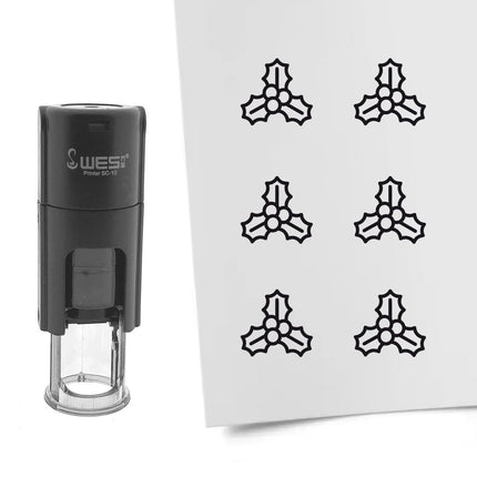 Tampon encreur houx - Ø10 mm