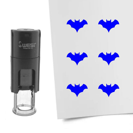 Tampon encreur chauve-souris - Ø10 mm