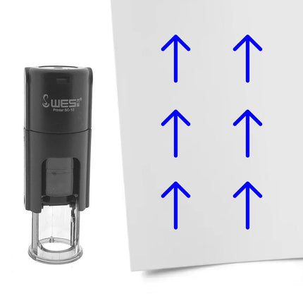 Tampon encreur flèche - Ø10 mm