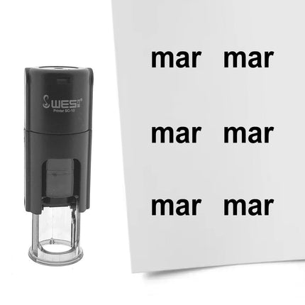Tampon encreur mars - Ø10 mm