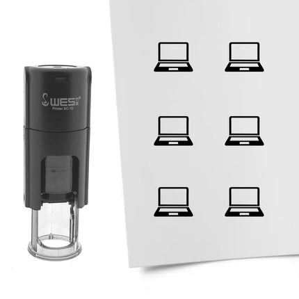 Tampon encreur ordinateur portable - Ø10 mm