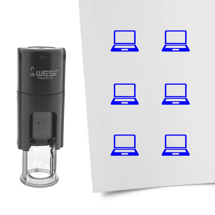 Tampon encreur ordinateur portable - Ø10 mm