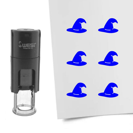 Tampon encreur chapeau de sorcière - Ø10 mm