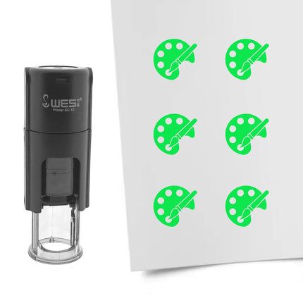 Tampon encreur palette de couleur - Ø10 mm