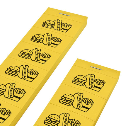 Carnet de tickets repas sur bande - 1000 tickets